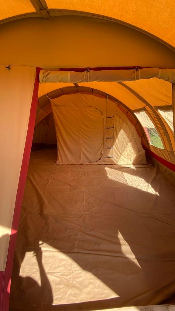 Wales 6 Tunneltent - 6 Persoons, Caravans en Kamperen, Tenten, meer dan 6, Gebruikt, Ophalen