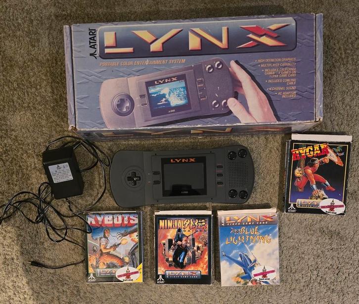 Atari lynx-portable color entertainment system, Spelcomputers en Games, Games | Atari, Ophalen of Verzenden
