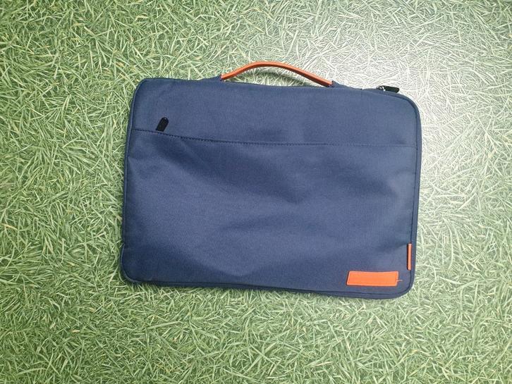 Dsgn brand demin blauwe laptoptas laptophoes met handvat, Computers en Software, Laptoptassen, Zo goed als nieuw, Aktetas, 16 inch