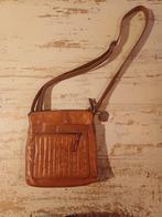 Spikes & Sparrow leren tas 25x25cm, Ophalen of Verzenden, Bruin, Schoudertasje