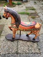 Oud houten paard op wielen, Antiek en Kunst, Ophalen
