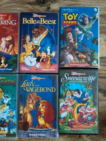 Disney VHS Collectie - 7 Originele Videobanden beschikbaar voor biedingen