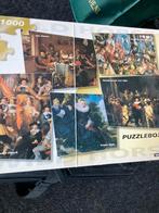 Puzzelbox schilderijen. RUILEN, Ophalen, 500 t/m 1500 stukjes, Zo goed als nieuw