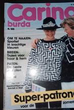 Nederlands/Duits Carina april 1985, Hobby en Vrije tijd, Kledingpatronen, Ophalen of Verzenden, Zo goed als nieuw, Vrouw, Burda