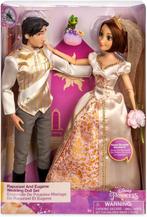 DISNEY RAPUNZEL EN EUGENE WEDDING BARBIE POPPEN SET, Ophalen of Verzenden, Overige figuren, Nieuw, Beeldje of Figuurtje