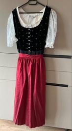Origineel Dirndl Maat 48 met Blouse, Maat 46/48 (XL) of groter, Ophalen of Verzenden, Zo goed als nieuw, Boven de knie