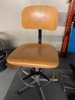 Werkplaatskruk / Werkbankkruk, Ophalen, Gebruikt, Bruin, Bureaukruk