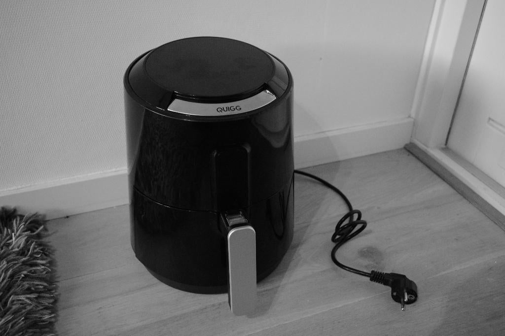 airflyer, merk Quigg, Witgoed en Apparatuur, Airfryers, Ophalen, Zo goed als nieuw, Airfryer, 1500 gram of meer