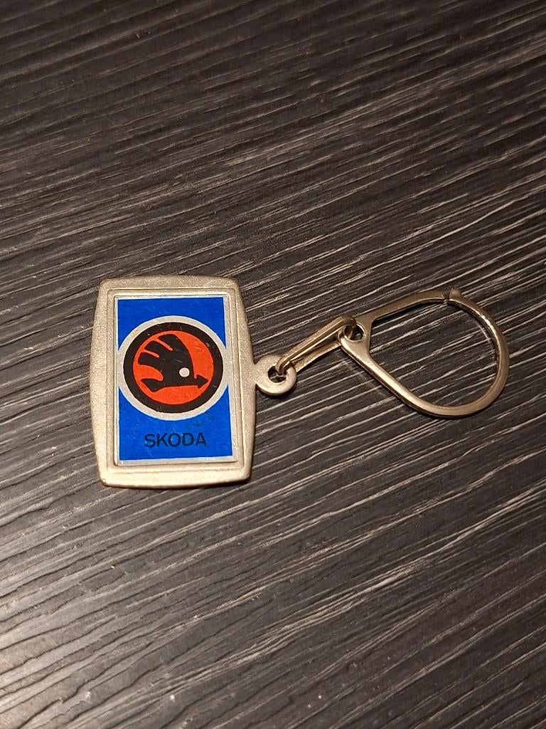 Sleutelhanger skoda, Ophalen of Verzenden