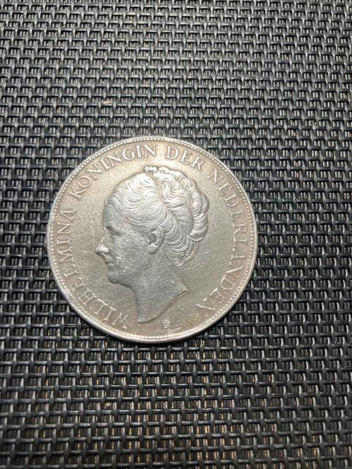 Rijksdaalder Wilhelmina 1940, Postzegels en Munten, Munten | Nederland, Losse munt, 2½ gulden, Koningin Wilhelmina, Zilver, Ophalen