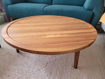 Mooie houten salontafel