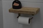 Toiletrolhouder WC-rolhouder - Landelijk Plankje Hout -, Ophalen of Verzenden, Nieuw, Overige kleuren, Overige typen