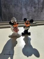 Vintage Mickey en Mini trouwerij, Ophalen of Verzenden, Mickey Mouse, Zo goed als nieuw, Beeldje of Figuurtje