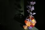 Prachtige unieke hexagoon met echte bloemen en vaasje, Het Wonder Atelier, Nieuw, Ophalen of Verzenden, Info@hetwonderatlier.nl