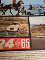 1965 Nederlands als nieuw Renault 4 folder óók de Parisienne, Boeken, Ophalen of Verzenden, Zo goed als nieuw, Renault