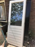 Buitendeur, Doe-het-zelf en Verbouw, Deuren en Horren, Gebruikt, 80 tot 100 cm, 215 cm of meer, Ophalen of Verzenden