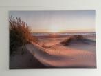 Groot canvas Alex Hiemstra, strand, zee, zonsondergang, Print, 125 cm of meer, Zo goed als nieuw, 50 tot 75 cm