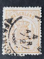 NEDERLAND | 1869 | NVPH 17 | Gestempeld, Postzegels en Munten, Postzegels | Nederland, T/m 1940, Verzenden, Gestempeld