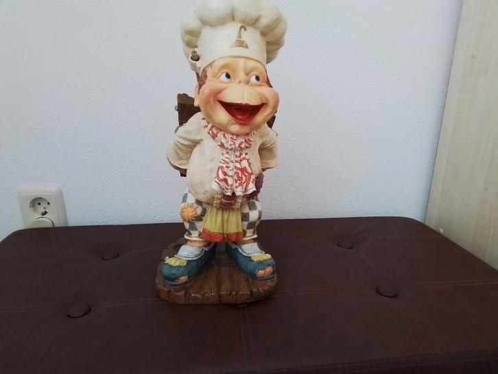 Laven efteling laaf kok le chef orgineel compleet, Verzamelen, Efteling, Zo goed als nieuw, Beeldje of Poppetje, Ophalen of Verzenden