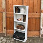 Boekenkast schappenkast wit brocante 103 cm hoog Engeland, Huis en Inrichting, Kasten | Boekenkasten, Ophalen, Met plank(en), Minder dan 50 cm