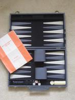 Backgammon in skai koffer, Hobby en Vrije tijd, Gezelschapsspellen | Bordspellen, Ophalen of Verzenden
