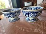 2 delftsblauwe kommen met voet boch amsterdam, Ophalen of Verzenden
