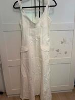 Witte zara Jurk - Maat xs, Kleding | Dames, Jurken, Ophalen of Verzenden, Zo goed als nieuw, Maat 34 (XS) of kleiner, Onder de knie