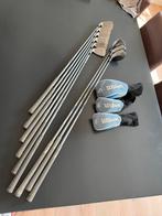 Golfset Wilson 6 clubs, 2 hybrids, 1 driver, Ophalen of Verzenden, Gebruikt, Set, Overige merken