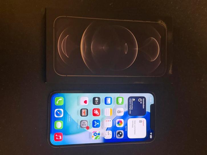 iPhone 12 Pro - Topstaat!, Telecommunicatie, Mobiele telefoons | Apple iPhone, Zo goed als nieuw, 128 GB, Zonder abonnement, Zonder simlock