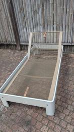 Auping Auronde wit met auping spiraal auping 90 x 200, Ophalen, Gebruikt, Eenpersoons, Wit