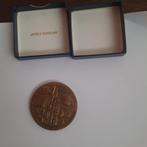 Herdenkingsmunt Herdenkings medaille D Day landing Normandie, Ophalen of Verzenden, Landmacht, Overige gebieden, Lintje, Medaille of Wings