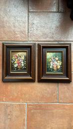 Schilderijtjes, Huis en Inrichting, Woonaccessoires | Lijsten, Ophalen of Verzenden, Gebruikt, Hout, Minder dan 50 cm