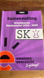 ExamenOverzicht - Samenvatting Examenstof Scheikunde VWO, Ophalen of Verzenden, Nederlands, Overige niveaus, ExamenOverzicht