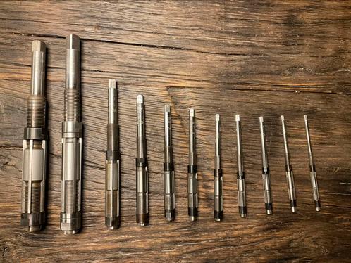 Hunger Ruimers type D van 6,4 mm tot en met  24mm topstaat., Doe-het-zelf en Verbouw, Gereedschap | Overige machines, Zo goed als nieuw