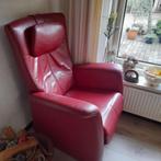relax fauteuil, Leer, 75 tot 100 cm, Zo goed als nieuw, 50 tot 75 cm