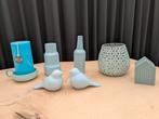 Leuke set woonaccessoires baby blauw/lichtblauw!, Ophalen of Verzenden, Zo goed als nieuw