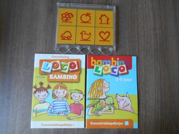 Bambino loco set Concentratiespelletjes met 2 boekjes beschikbaar voor biedingen