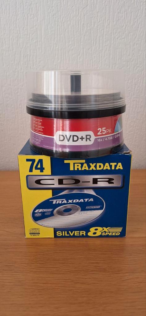 Imation DVD+R 4.7GB 38st + Traxdata DVD-R 10st. Bieden!, Computers en Software, Beschrijfbare discs, Nieuw, Dvd, Ophalen of Verzenden
