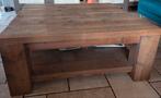 Massief houten tafel - Meubelmaker kwaliteit, Ophalen, Gebruikt, Rustiek, Minder dan 50 cm