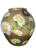 Nieuw Diga by Colmore, vaas Flower, goud, emaille, 34x34, Overige materialen, Overige kleuren, Nieuw, Ophalen of Verzenden