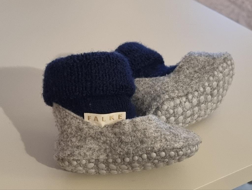 Falke Cosyshoe Baby Slofjes merinowol, Kinderen en Baby's, Slofjes, Falke, Jongetje of Meisje, Nieuw