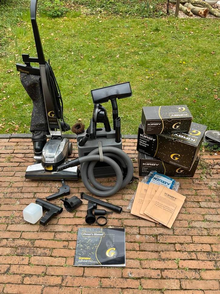 Kriby stofzuiger in perfecte staat met heel veel accessoires, Witgoed en Apparatuur, Stofzuigers, Zo goed als nieuw, Ophalen of Verzenden