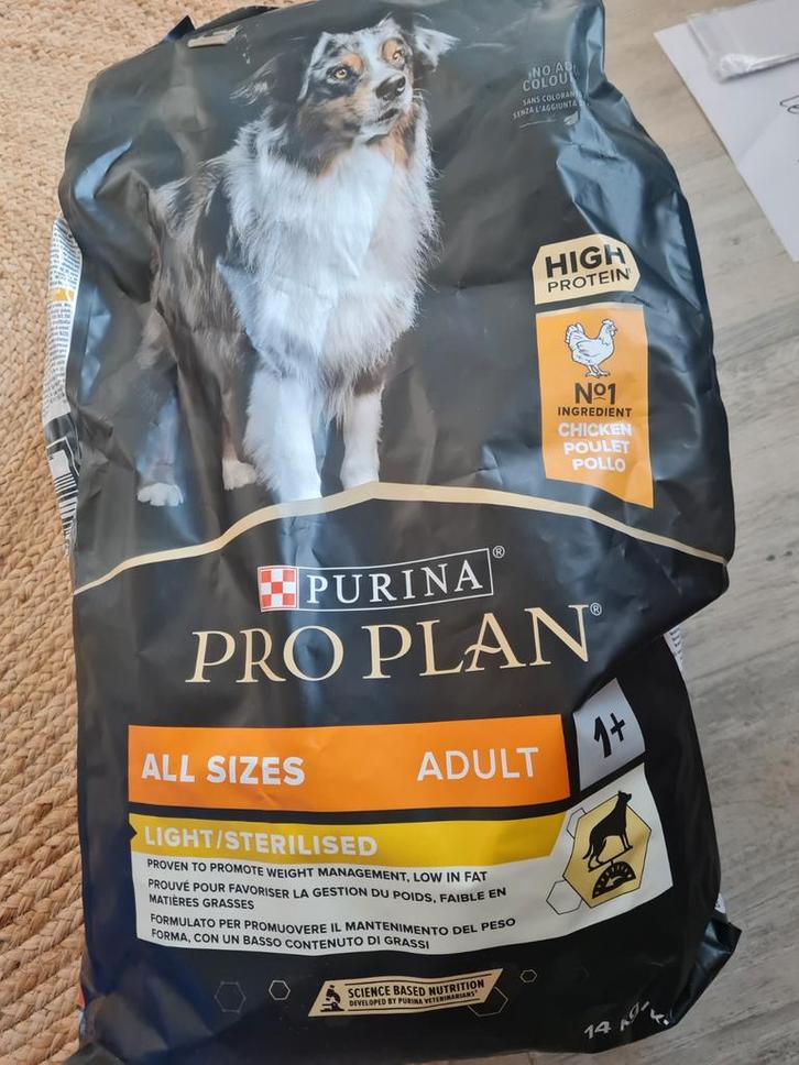 Proplan adults brokjes kip...bijna gratis!!!, Dieren en Toebehoren, Dierenvoeding, Hond, Ophalen of Verzenden
