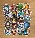 Voetbal voetballen stickers, Nieuw, Ophalen of Verzenden