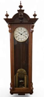 87. Eikenhouten regulateur, Kieninger, tweede helft 20e eeuw, Ophalen of Verzenden