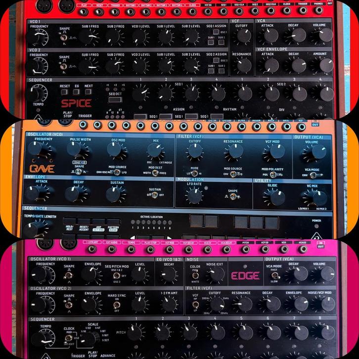 Crave edge spice, Muziek en Instrumenten, Synthesizers, Zo goed als nieuw, 61 toetsen, Overige merken, Ophalen of Verzenden