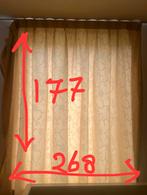 Gordijnen Goud, Beige, Nieuw, Ophalen of Verzenden, 200 cm of meer