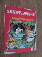 Suske en Wiske Ongekleurd De Nerveuze Nerviers, Gelezen, Ophalen of Verzenden, Eén stripboek