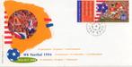 2 Eerstedagenveloppen WK voetbal 1994 (zie foto's), Postzegels en Munten, Nederland, Onbeschreven, Ophalen of Verzenden