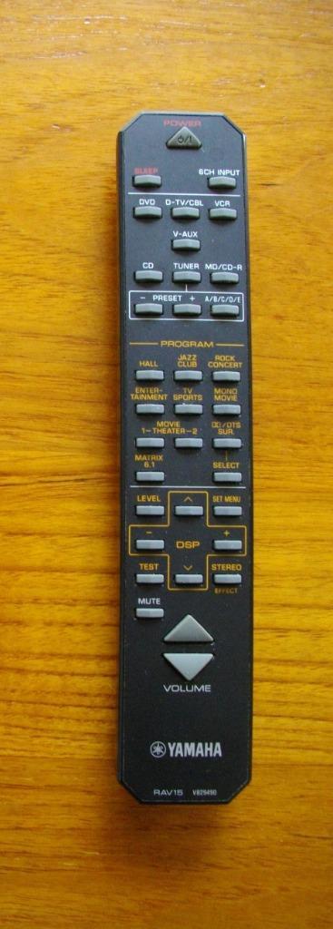 Yamaha originele afstandsbediening - RAV15, Audio, Tv en Foto, Afstandsbedieningen, Gebruikt, Origineel, Receiver of Versterker